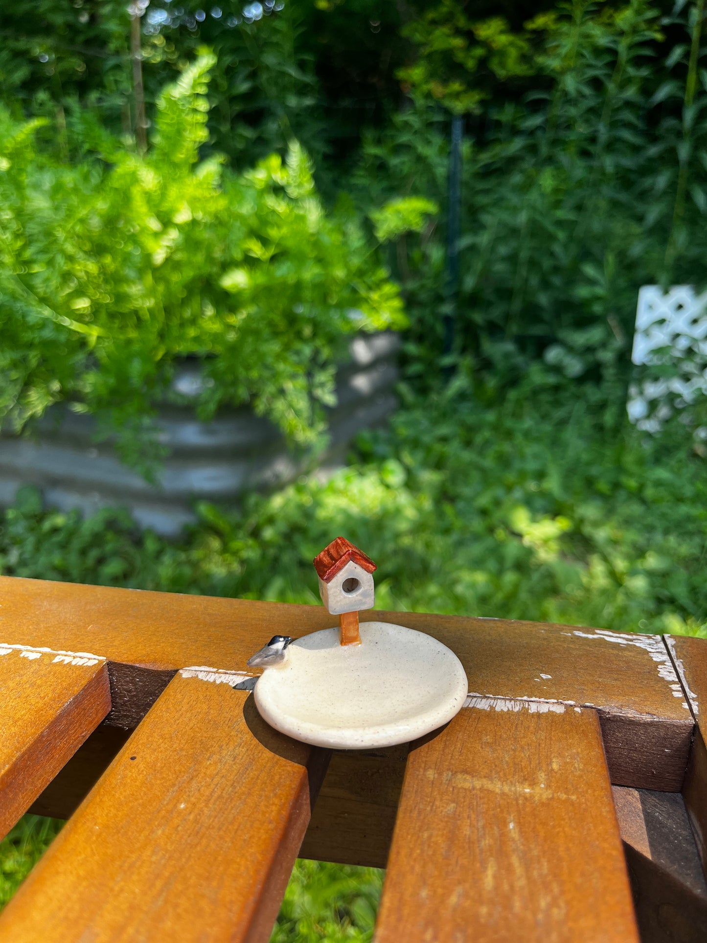 Birdhouse Plate