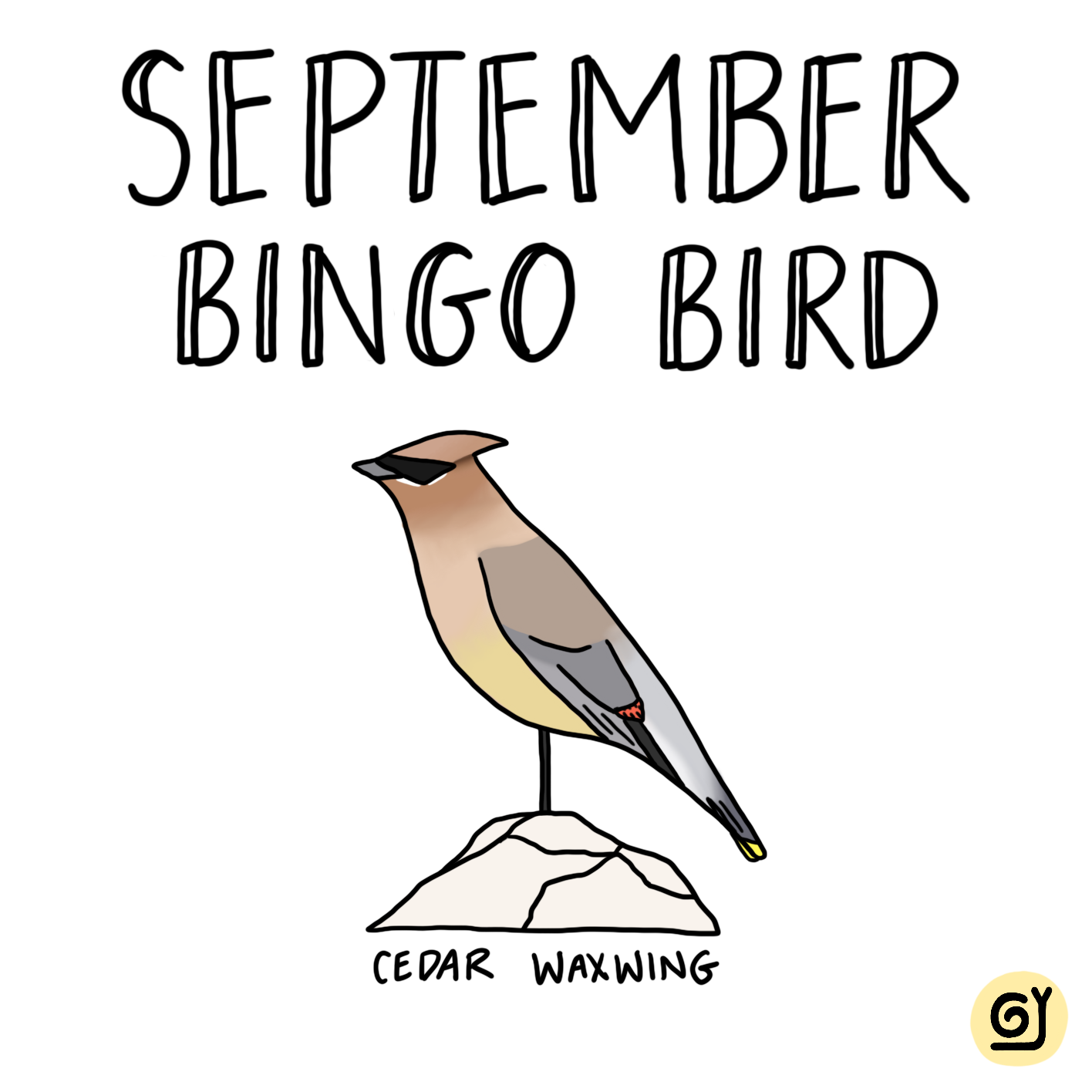 Snail Girl Bingo - September