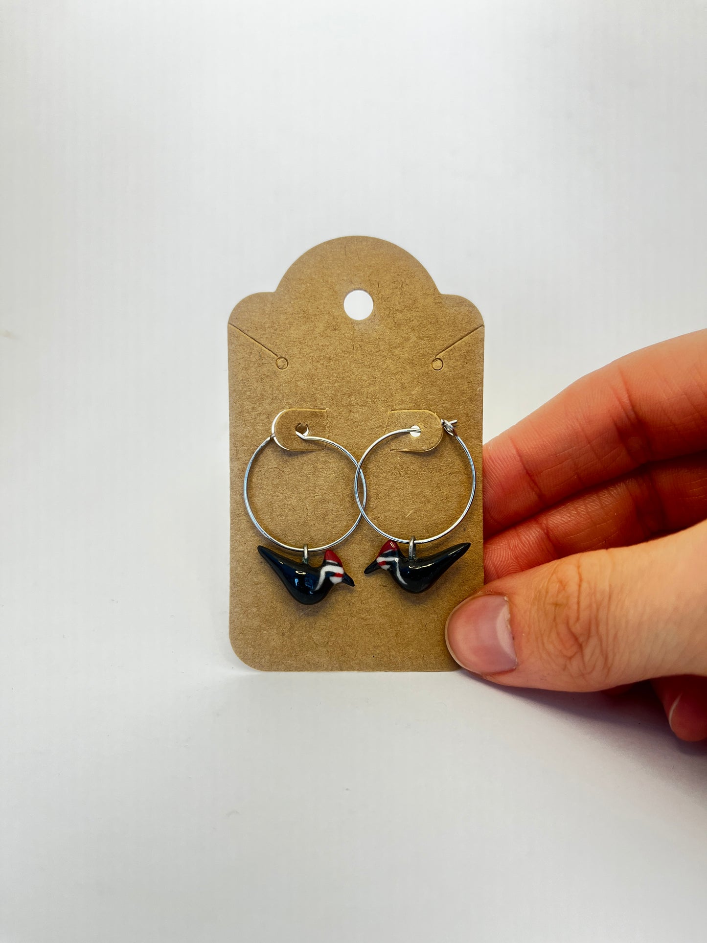 Pileated Woodpecker Earrings