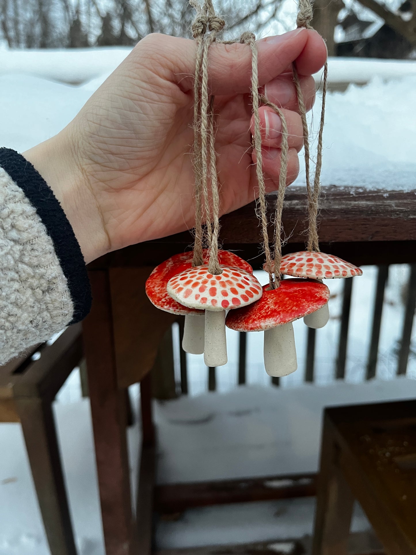 Mushroom Ornament 2024