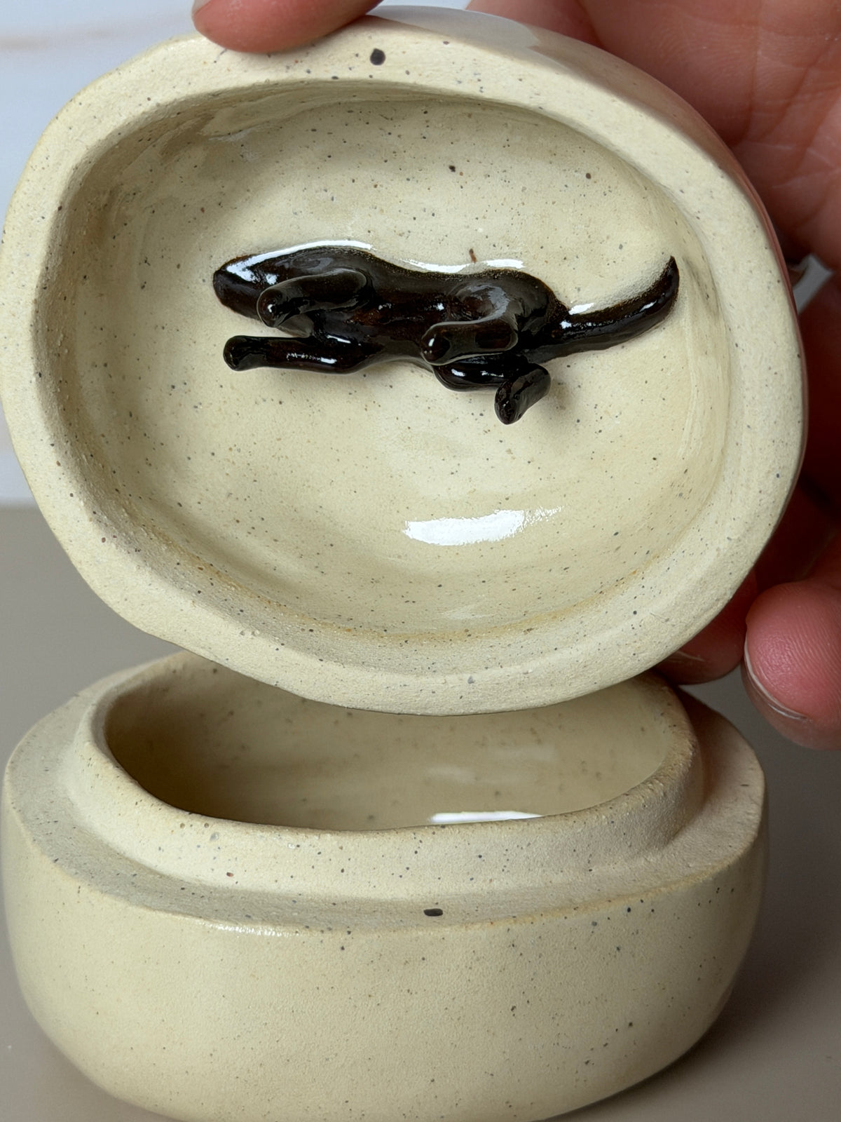 Black Labrador Retriever Jar