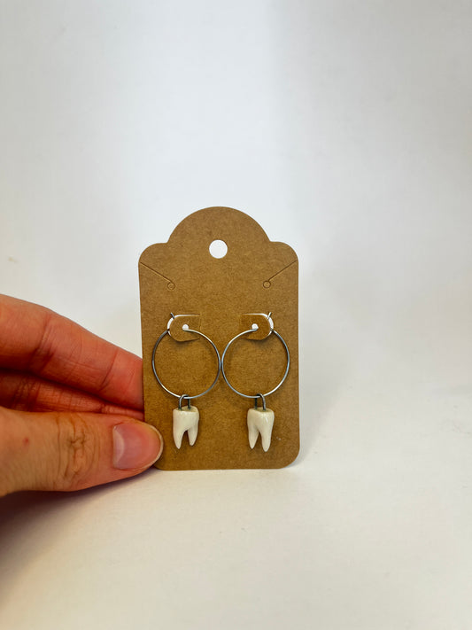 Tooth Earrings 1