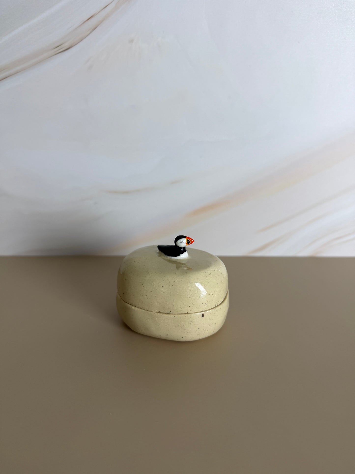 Single Puffin Jar