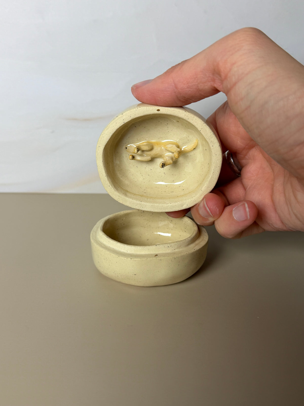 Yellow Labrador Retriever Jar