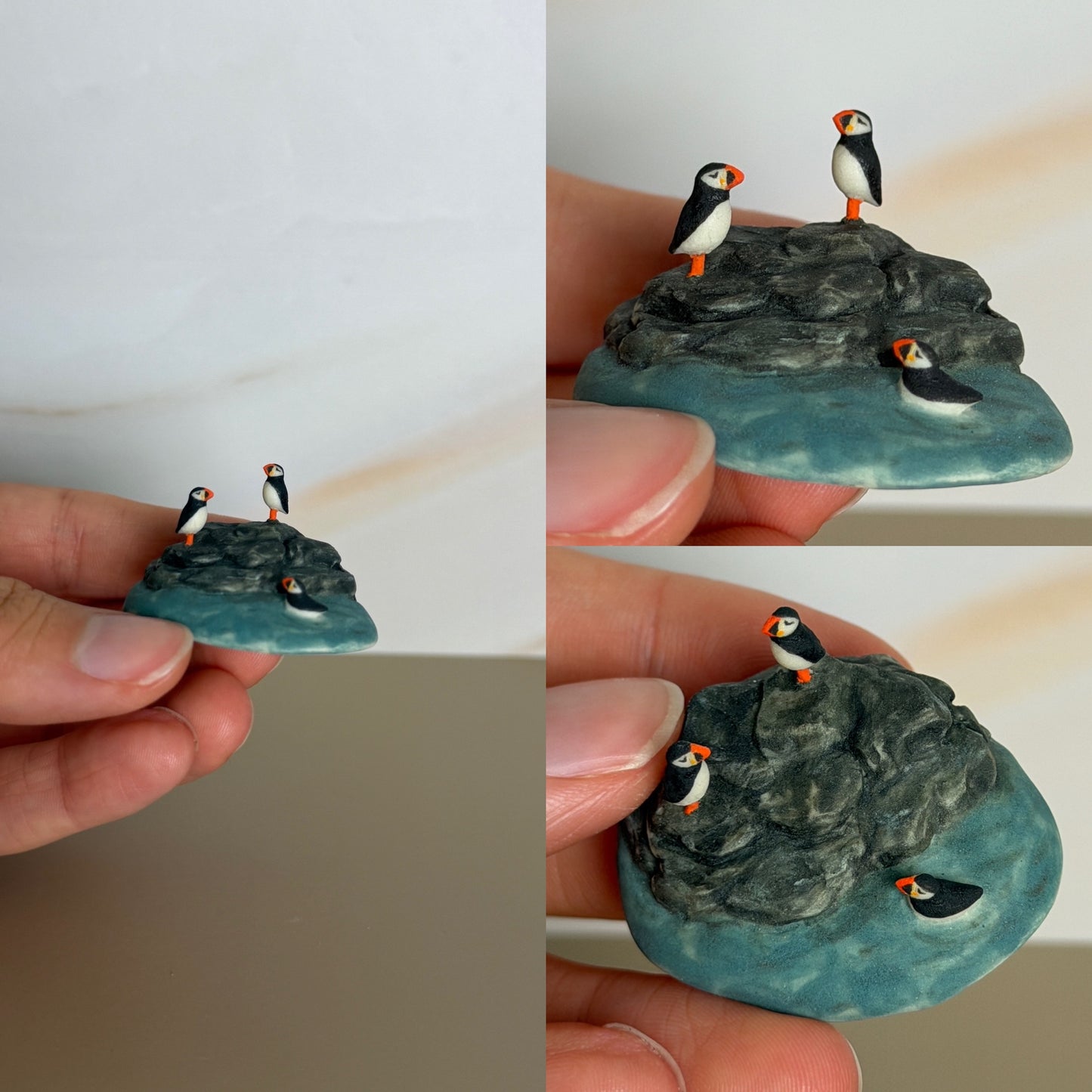 Puffin Swimming