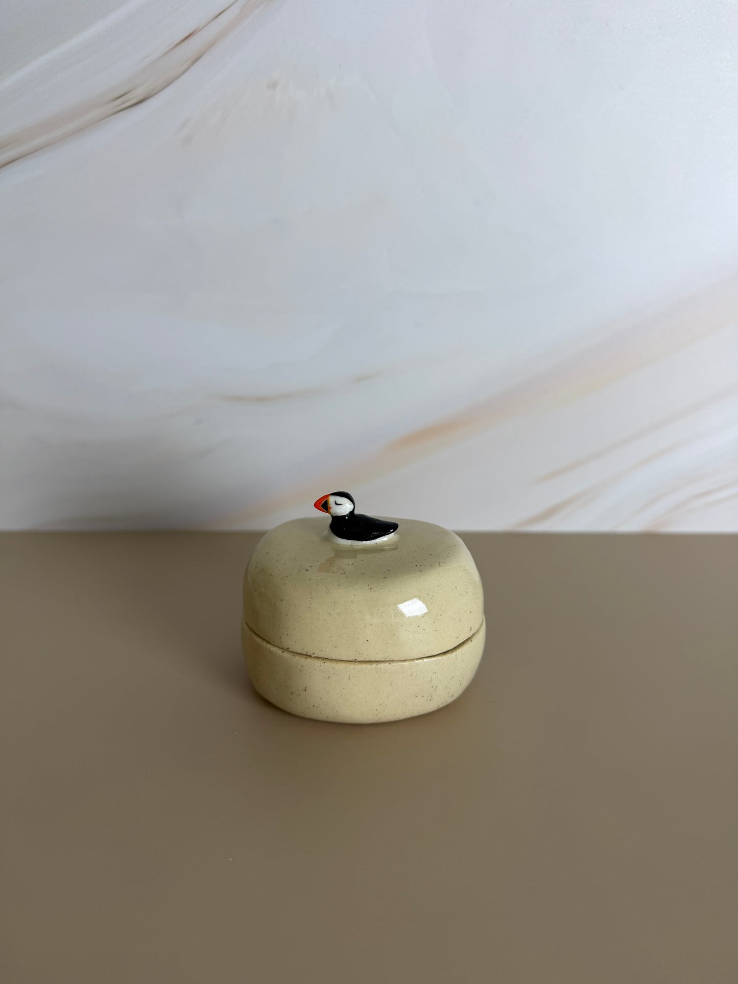 Single Puffin Jar