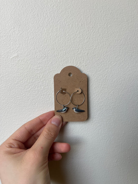 Tree Swallow Earrings
