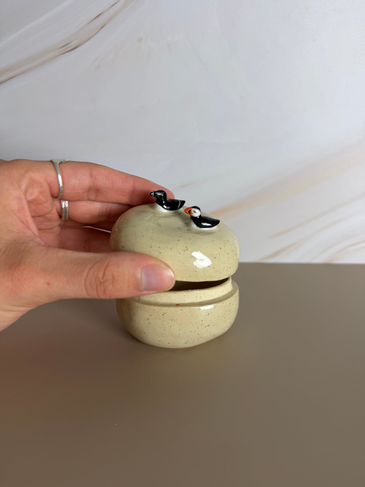Puffin + Razorbill Jar