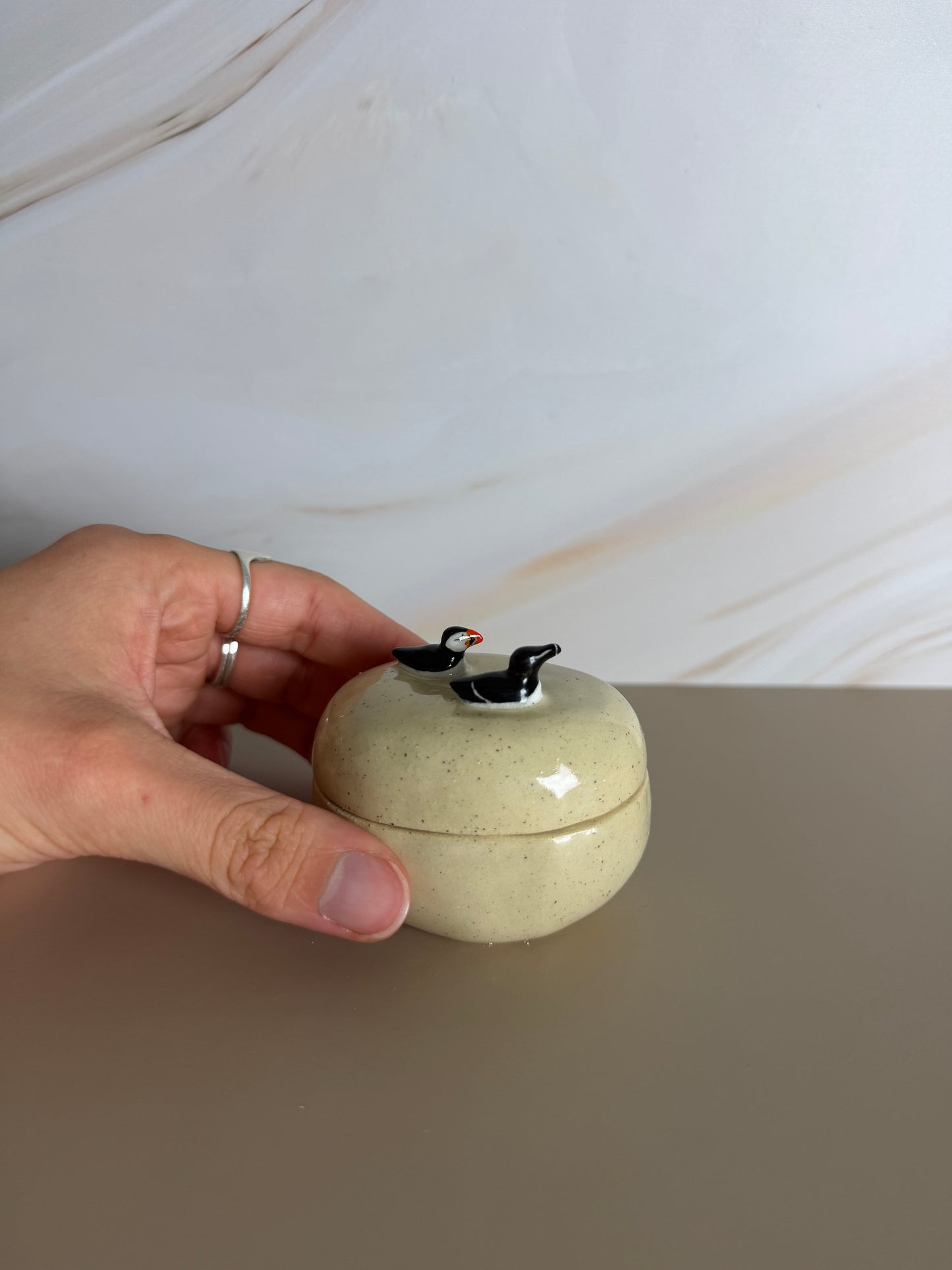 Puffin + Razorbill Jar