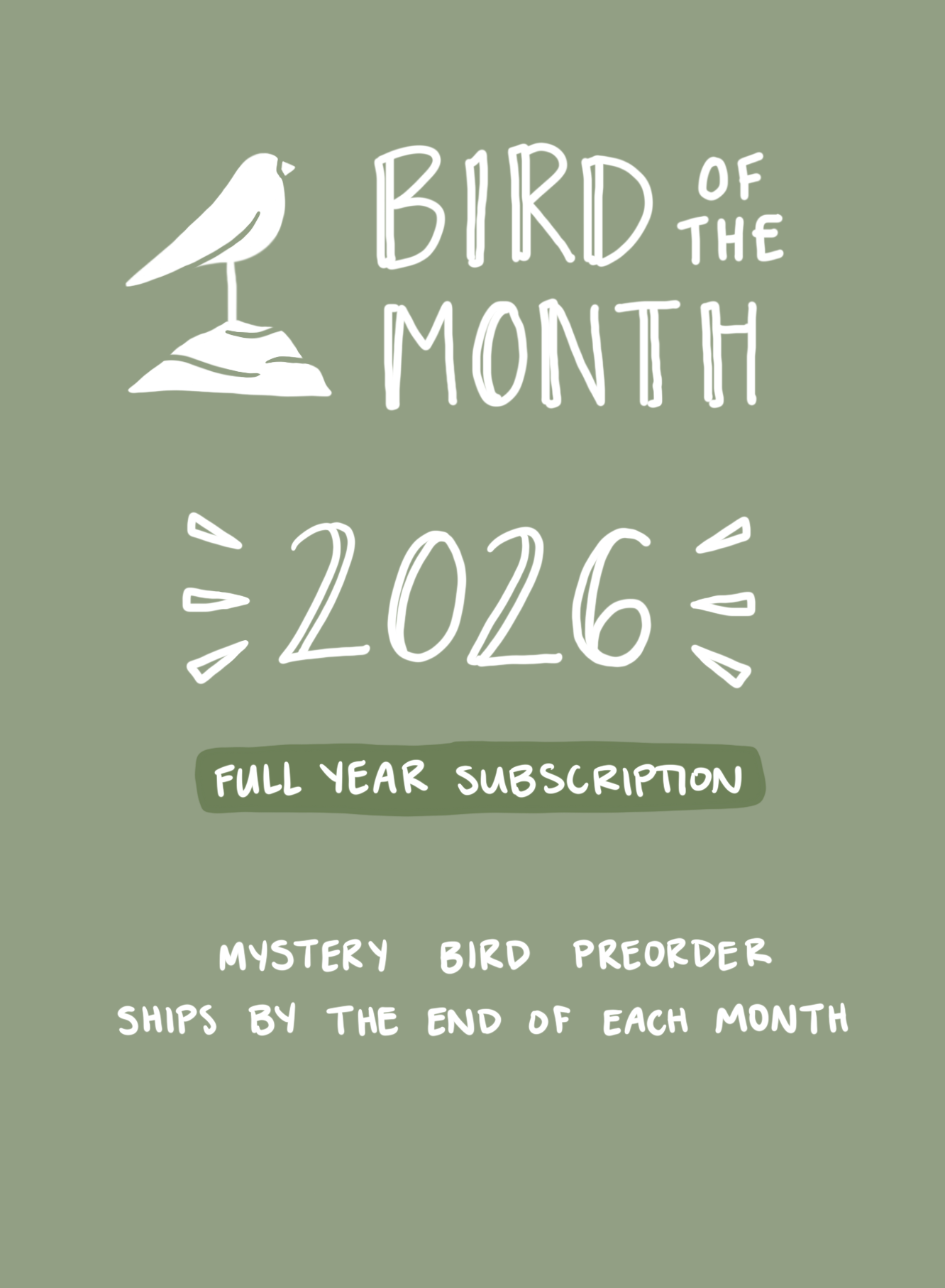 2026 Bird of the Month
