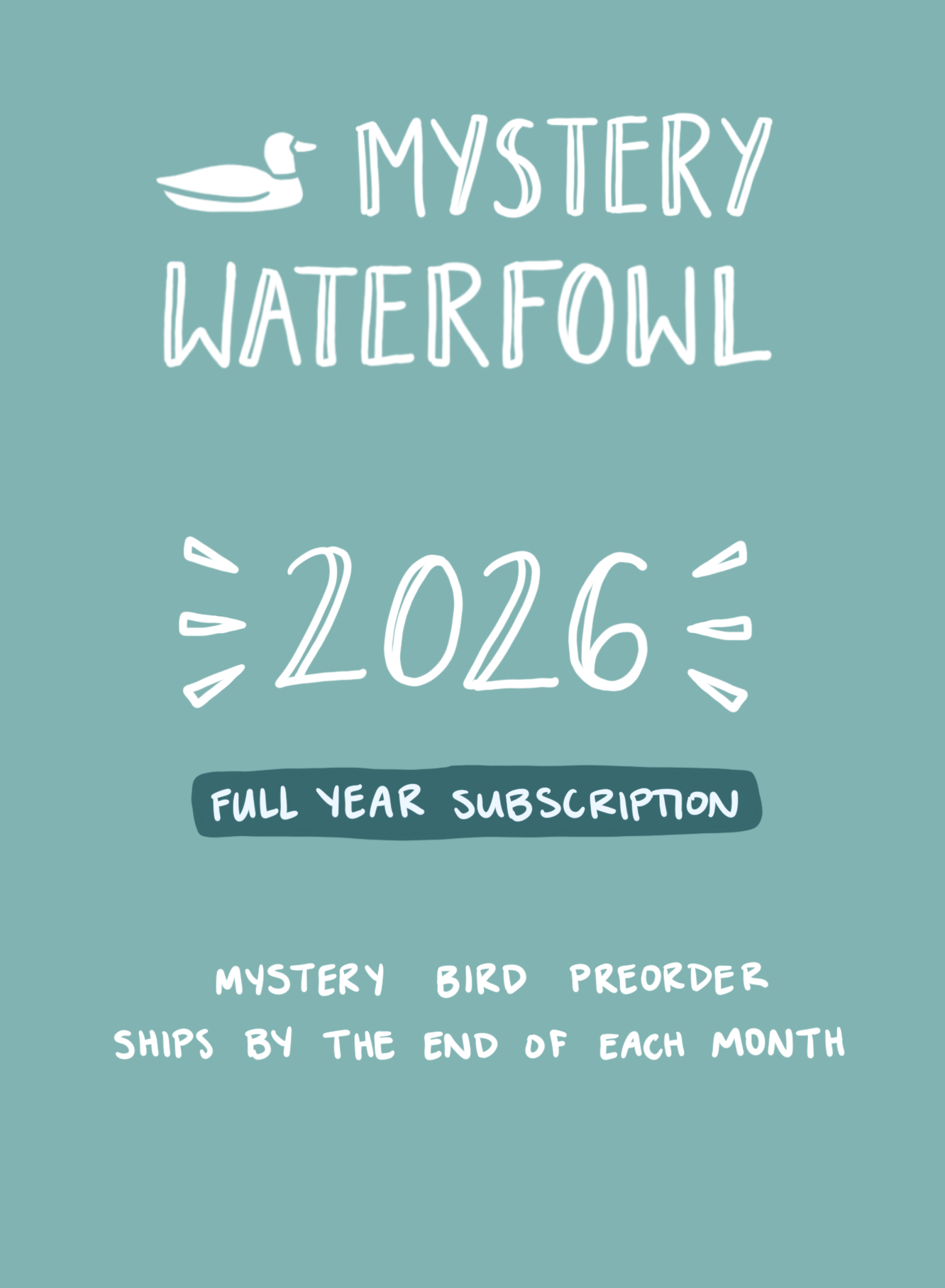 2026 Mystery Waterfowl